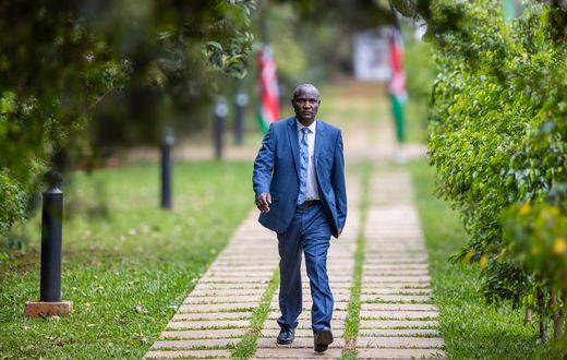 Treasury CS John Mbadi at State House, Nairobi