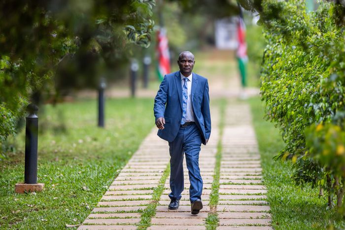 Treasury CS John Mbadi at State House, Nairobi