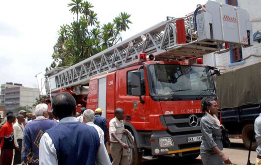 A fire engine