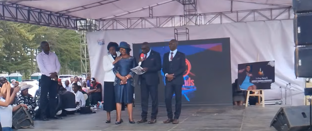 Mercy Mawia's mum and dad give emotional tributes to their late daughter during burial ceremony in Nyahururu on August 2, 2024