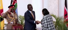 President President Ruto presides over the swearing of Cabinet at State House