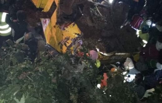 Several people feared dead in Gitaru after school bus and trailer crash