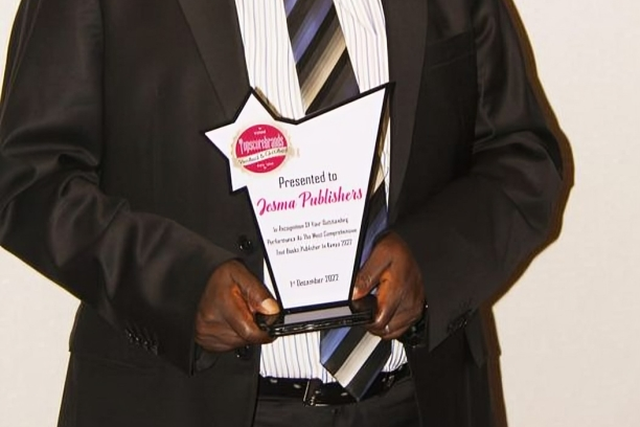 The late Jesma publishers found Jesse Waweru