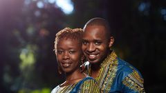 Activist Boniface Mwangi with his wife Njeri Mwangi