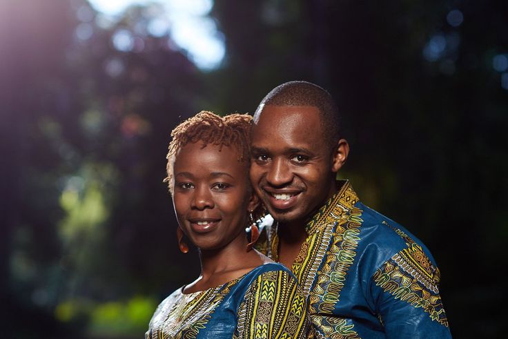 Activist Boniface Mwangi with his wife Njeri Mwangi
