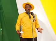 President William Ruto during a past UDA event