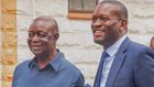 ODM Party Leader Oburu Odinga and Secretary General Edwin Sifuna