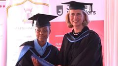 Prison beauty queen Ruth Kamande graduates with law degree behind bars