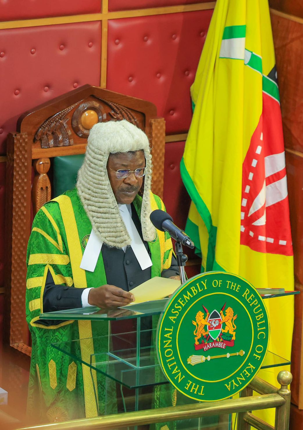 National Assembly Speaker Moses Wetangula