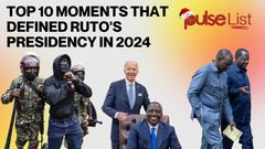 Top 10 moments that defined Ruto's presidency in 2024