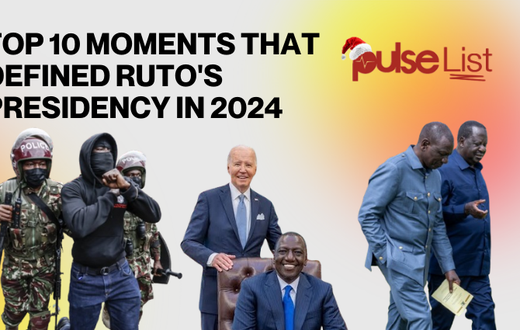 Top 10 moments that defined Ruto's presidency in 2024