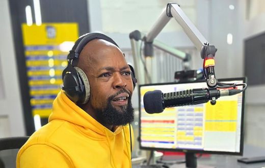 Radio 47 presenter Alex Mwakideu