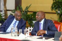 President William Ruto and former Deputy President Rigathi Gachagua