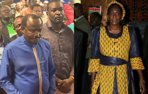 Kalonzo Musyoka’s emotional moment as preacher prays for his ailing wife [Video]
