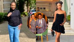 Comedian Eric Omondi with his fiancée Lynne Njihia
