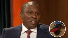 Kimani Ichung'wa during an interview with Al Jazeera