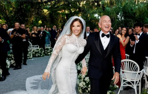 Standout moments as Jeff Bezos weds Lauren Sanchez in star-studded in Venice