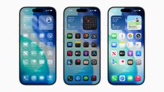 Apple has replaced flat panels with semi‑transparent menus