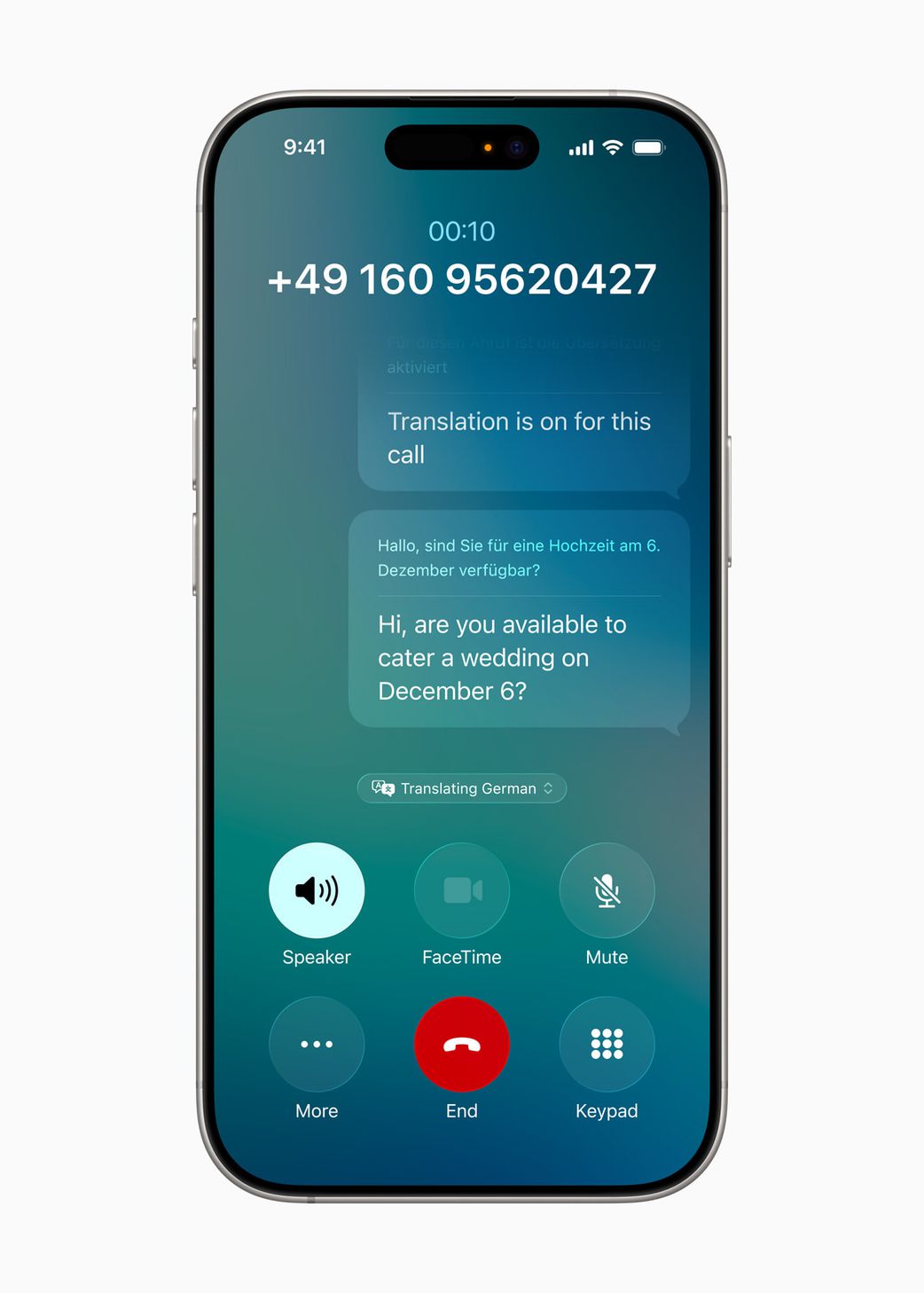 Real‑time voice translation now supports French, German, Portuguese and Spanish