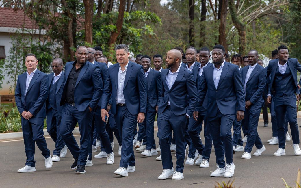 President William Ruto hosts Harambee Stars team at State House