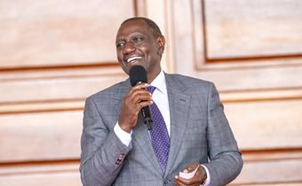 President William Ruto speaking at State House, Nairobi