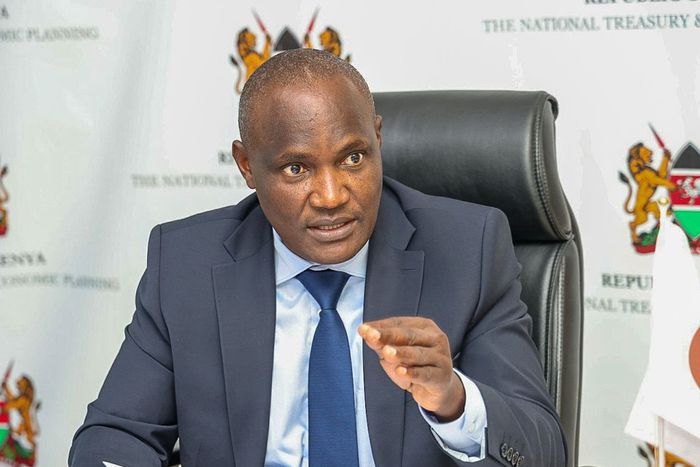 National Treasury CS John Mbadi