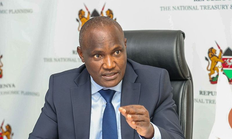 National Treasury CS John Mbadi