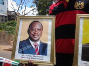 Former president Uhuru Kenyatta's official potrait