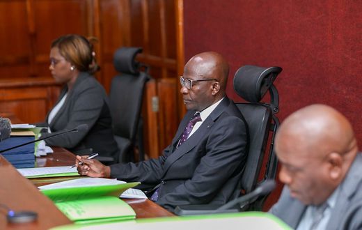 The three judge bench of Eric Ogolla, Anthony Mrima and Fridah Mugambi