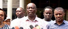 Impeached former Deputy President Rigathi Gachagua speaking from Karen Hospital after discharge