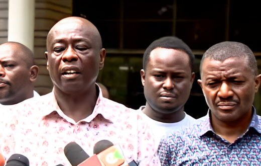 Impeached former Deputy President Rigathi Gachagua speaking from Karen Hospital after discharge