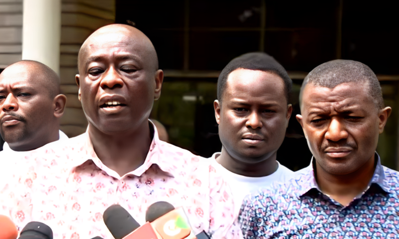 Impeached former Deputy President Rigathi Gachagua speaking from Karen Hospital after discharge