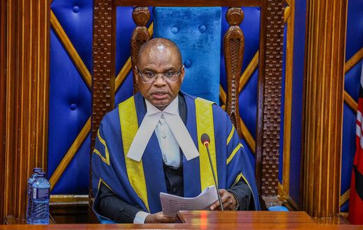 Senate Speaker Amason Kingi