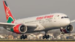 File image of a Kenya Airways plane