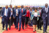 President William Ruto during the opening of the Magical Kenya Travel Expo on October 2, 2024,