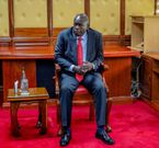 Deputy President Rigathi Gachagua arrived in the Senate as his impeachment trial begins
