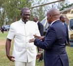 Kithure Kindiki receives Ruto in Kwale for 60th Mashujaa Day celebrations