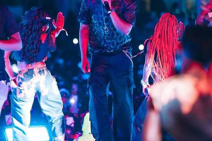 Bien performing at WalkerTown in Laureate Gardens, Kasarani on Saturday, September 28, 2024