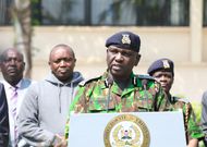 Inspector General of Police Douglas Kanja