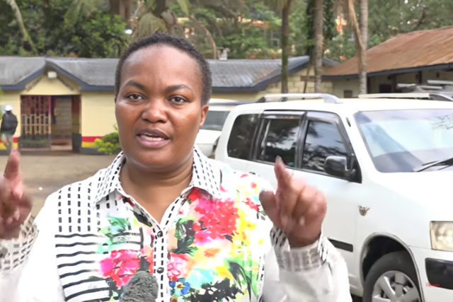 Nominated Kirinyaga County Member of County Assembly (MCA), Lucy Njeri,