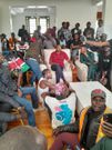 Morara Kebaso hosting Kenyans at the INJECT party office after his release