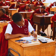 Students sitting for the Kenya Certificate of Secondary Education (KCSE)
