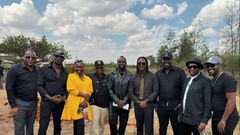 Kenyan celebrities support Wyre during funeral service of his mum