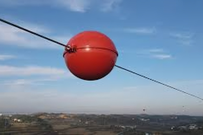 Aviation sphere markers