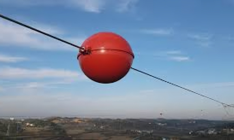 Aviation sphere markers