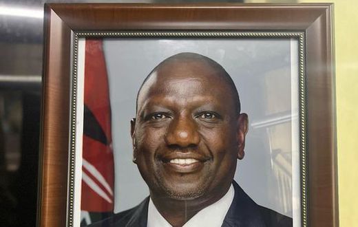 President William Ruto's official potrait