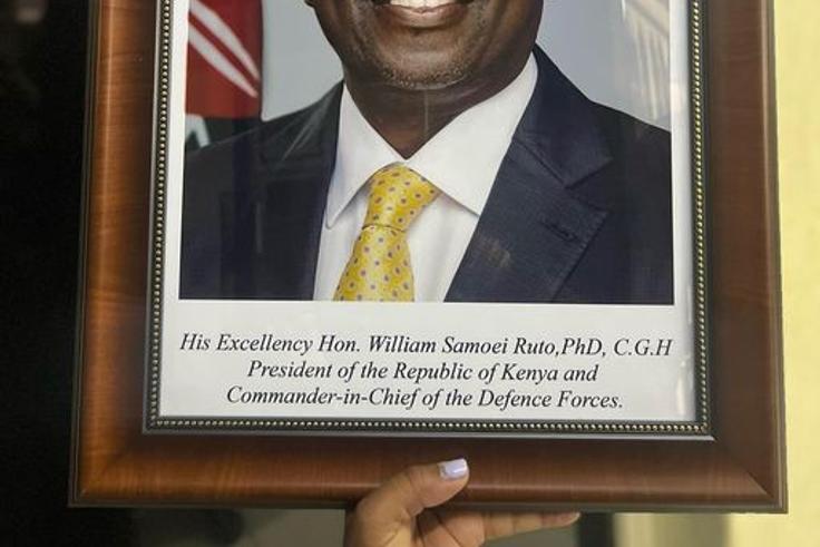 President William Ruto's official potrait