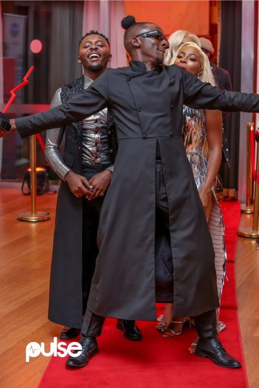 Kerry Martin, Shem Muikia and Muthoni Irungu at the Pulse Influencer Awards 2024