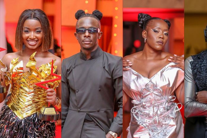 Best Dressed Influencers Claudia Naisabwa and Kerry Martin, Instagram Influencer of the Year Lydia KM and Pulse Presenter Shem Muikia at the 2024 Pulse Influencer Awards