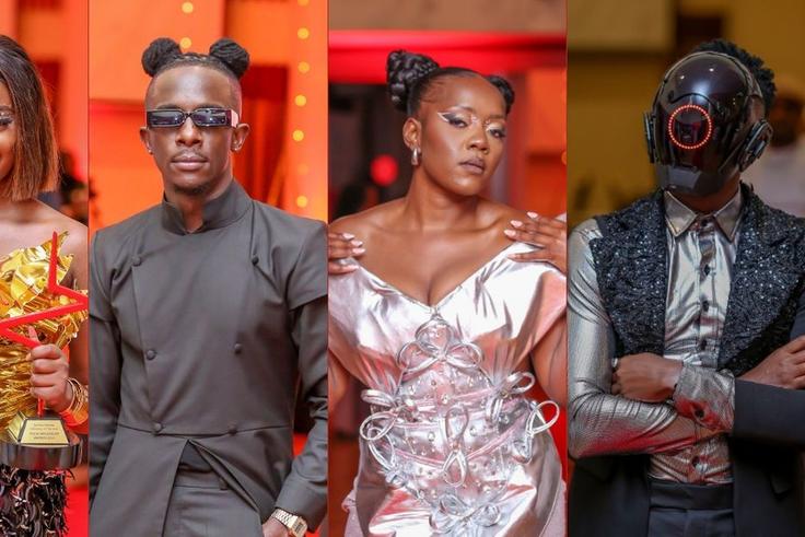 Best Dressed Influencers Claudia Naisabwa and Kerry Martin, Instagram Influencer of the Year Lydia KM and Pulse Presenter Shem Muikia at the 2024 Pulse Influencer Awards